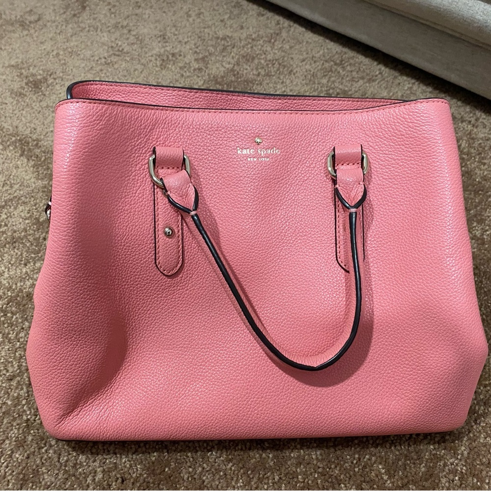 Pink Leather Kate Spade bag